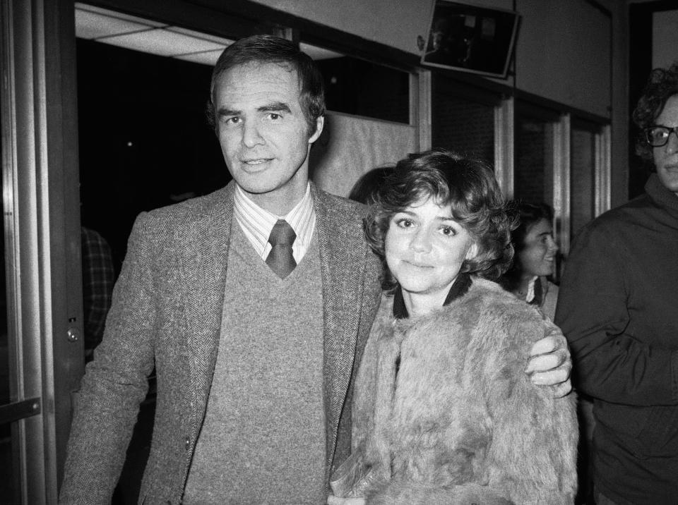 Burt Reynolds and Sally Field (Credit: AP Photo/Rene Perez)