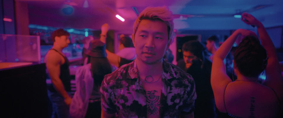 Simu Liu as Casey in SIMULANT (Mongrel Media)