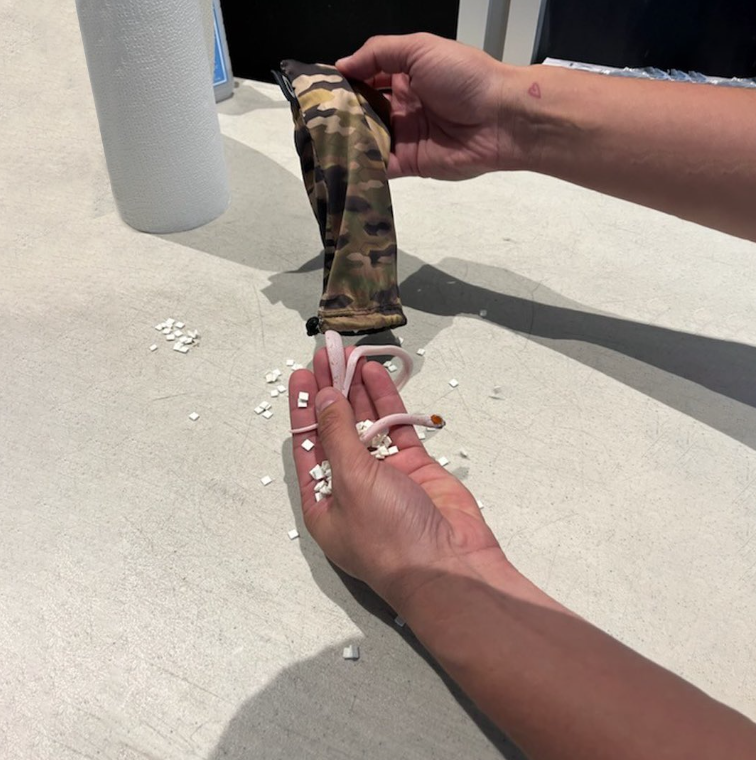 Transportation Security Administration agents in Florida this week reported they got a slithery surprise after finding snakes in a passengers pants at an airport checkpoint in Miami.