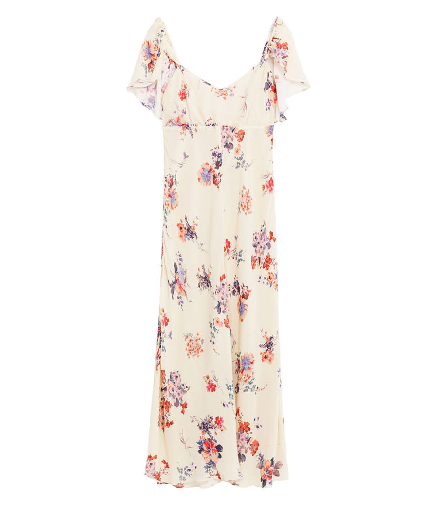 Zara long printed dress