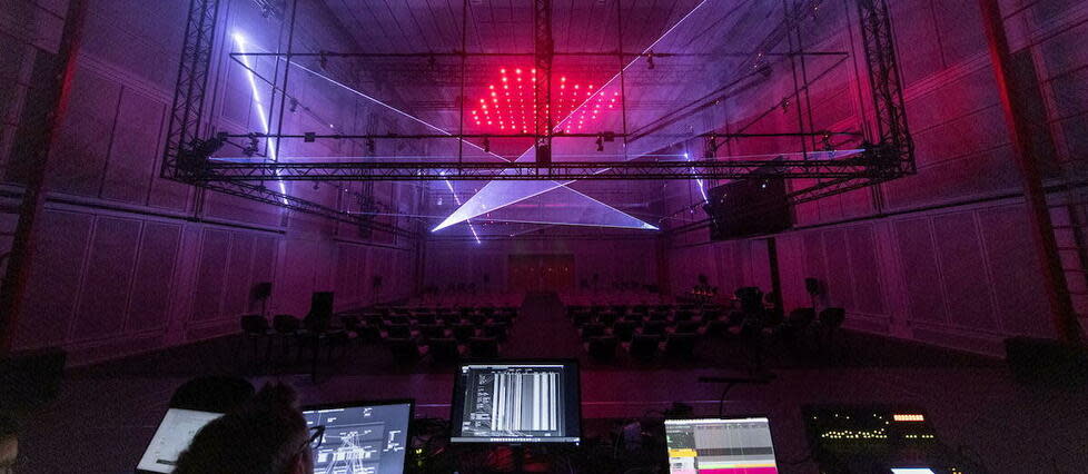 L'espace de projection accueille dès ce week-end des concerts.  - Credit:Quentin Chevrier