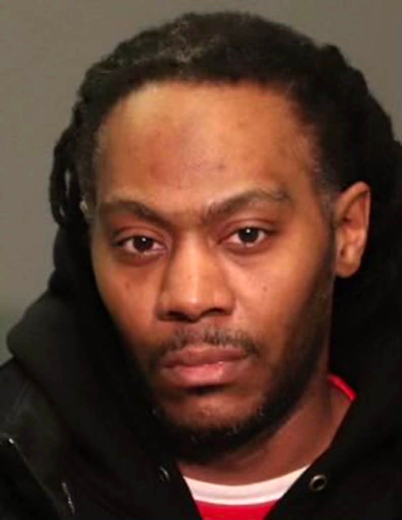 Jermaine Greene, 42, was nabbed for fare evasion when he was caught red-handed with a ghost gun and a hefty stash of cocaine, cops said. NYPDTransit/X