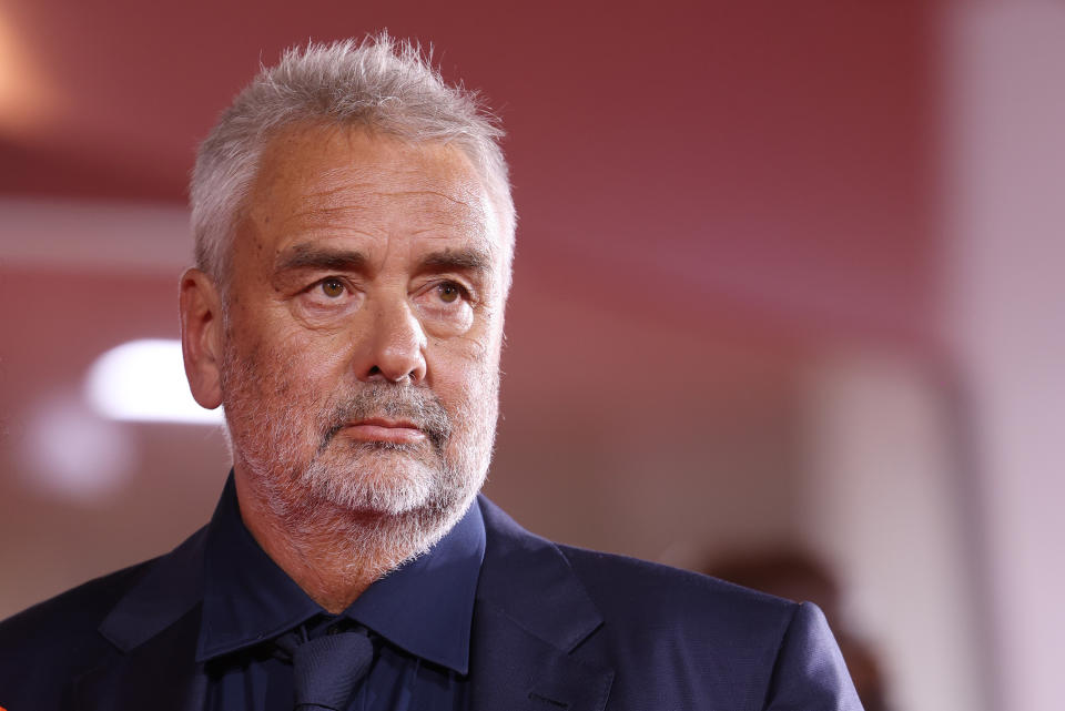 VENICE, ITALY - AUGUST 31: Luc Besson attends a red carpet for the movie "Dogman" at the 80th Venice International Film Festival on August 31, 2023 in Venice, Italy. (Photo by Stefania D'Alessandro/WireImage)