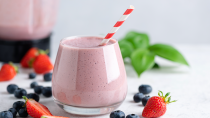 <p> Protein shakes are a godsend for those who are short on time in the morning or who prefer a lighter breakfast. You can mix one protein powder with ingredients like fruit and nut milk - and it's even better consumed alongside strength training workouts, with <a href="https://www.ncbi.nlm.nih.gov/pmc/articles/PMC5867436/#SP9" rel="nofollow noopener" target="_blank" data-ylk="slk:research from BMJ;elm:context_link;itc:0;sec:content-canvas" class="link ">research from BMJ</a> showing that macronutrient helps build lean muscle mass. </p>