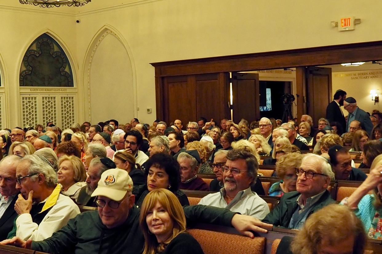 The sold-out event drew more than 600 attendees to the Palm Beach Synagogue, said Founding Rabbi Moshe Scheiner.