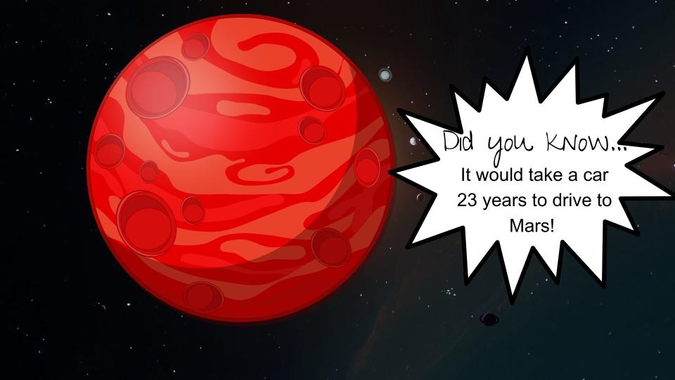 Mars fun fact