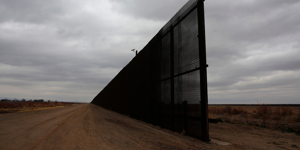 US Mexico Texas border wall
