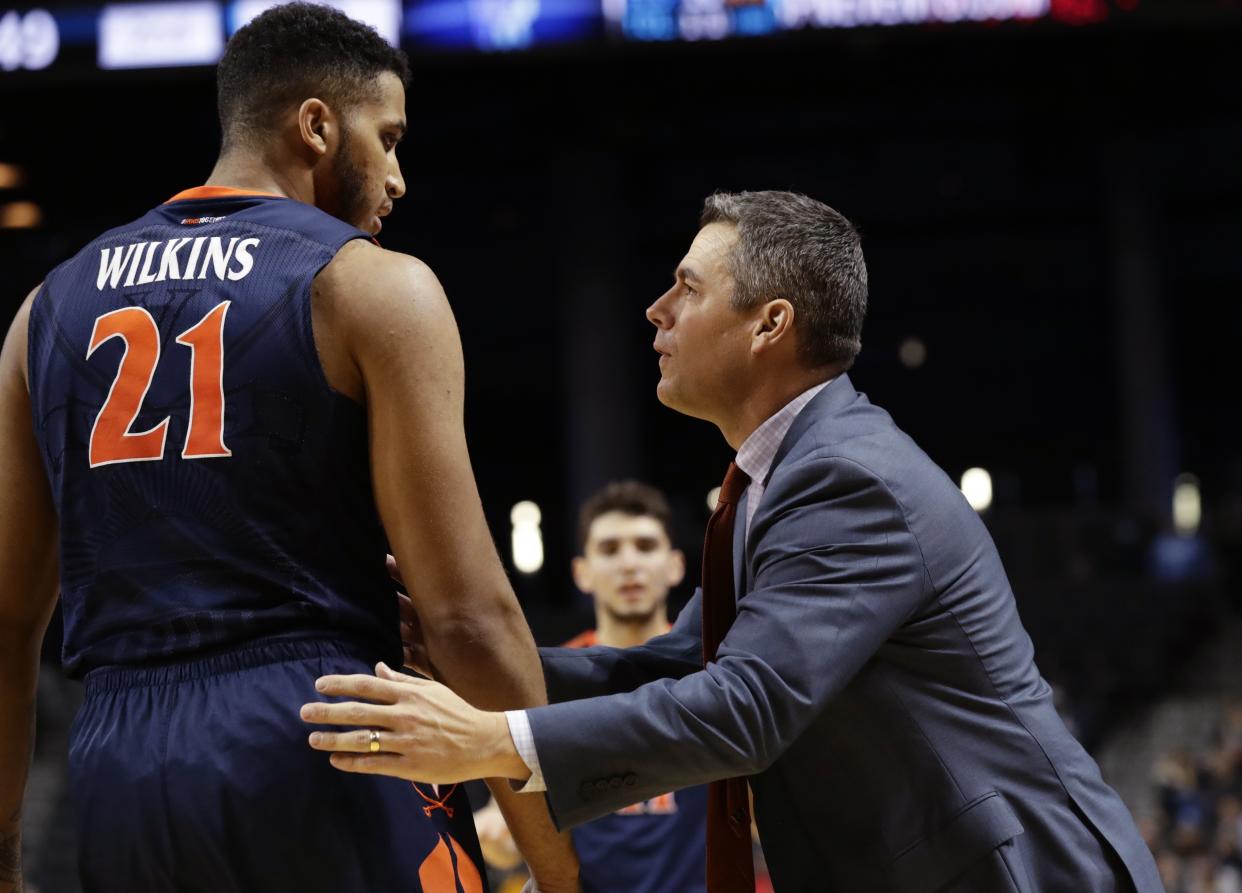 Virginia’s matchup against Duke will be fascinating contrast of styles. (AP Photo/Frank Franklin II, File)