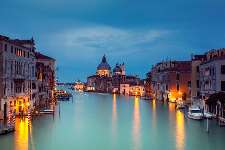 The lagoon and canals of Venice make it a particularly romantic destination (Getty Images)