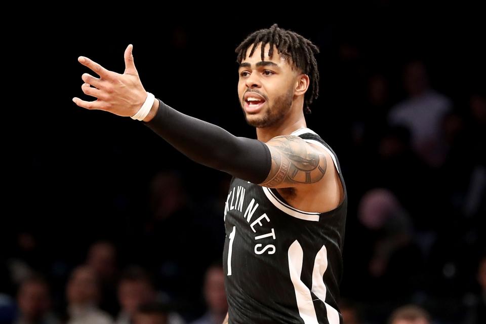 D’Angelo Russell (Photo by Abbie Parr/Getty Images)