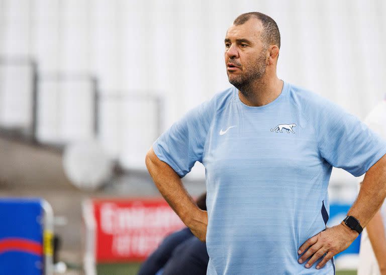 El head coach de los Pumas, Michael Cheika, tuvo dos semanas de 