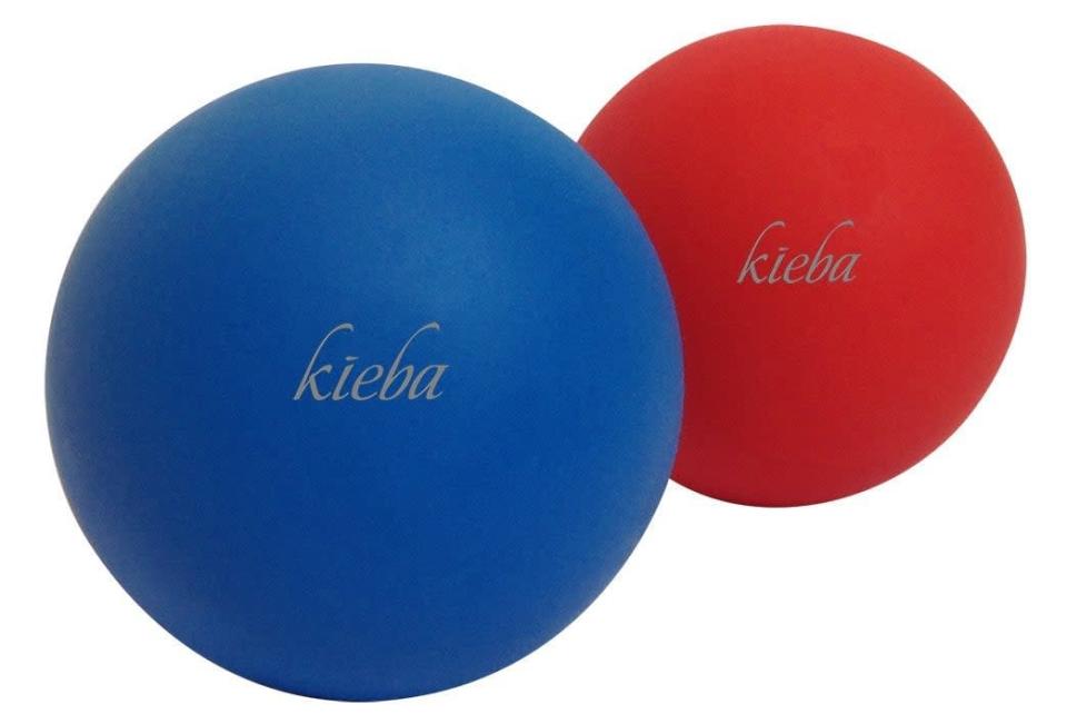<p>If you have shoulder pain that never seems to go away, like I do, you need these <span>Kieba Massage Lacrosse Balls For Myofascial Release</span> ($12). I used them once in a Pilates class, and they got out a knot that must've been there for over a year. Now, I can't imagine life without them; think of it as a much more targeted foam roller.</p>