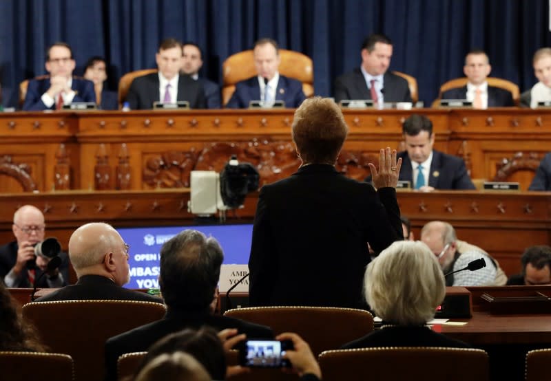 Former U.S. Ambassador to Ukraine Marie Yovanovitch testifies at impeachment hearing