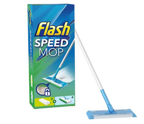 A Flash Speedmop will help you quickly spruce up floors without any fuss