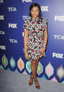 <p>Showing off her legs in a floral minidress at the FOX TCA Press Tour. <i>(Photo by Jon Kopaloff/FilmMagic)</i></p>