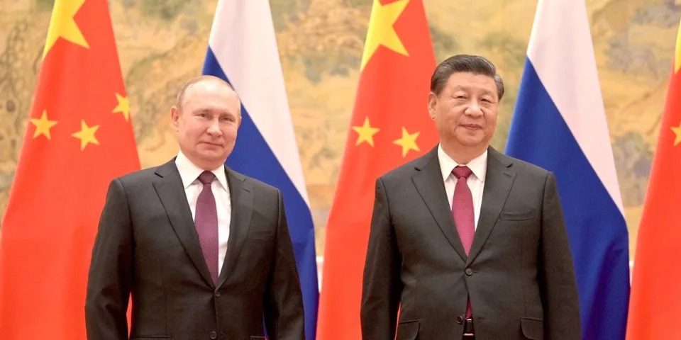 Vladimir Putin and Xi Jinping