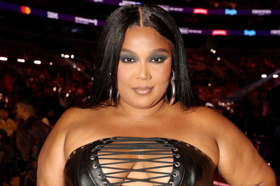 <p>Johnny Nunez/Getty</p> Lizzo in Los Angeles in February 2024