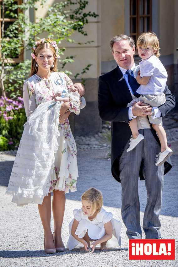 La princesa Magdalena regresa a Suecia