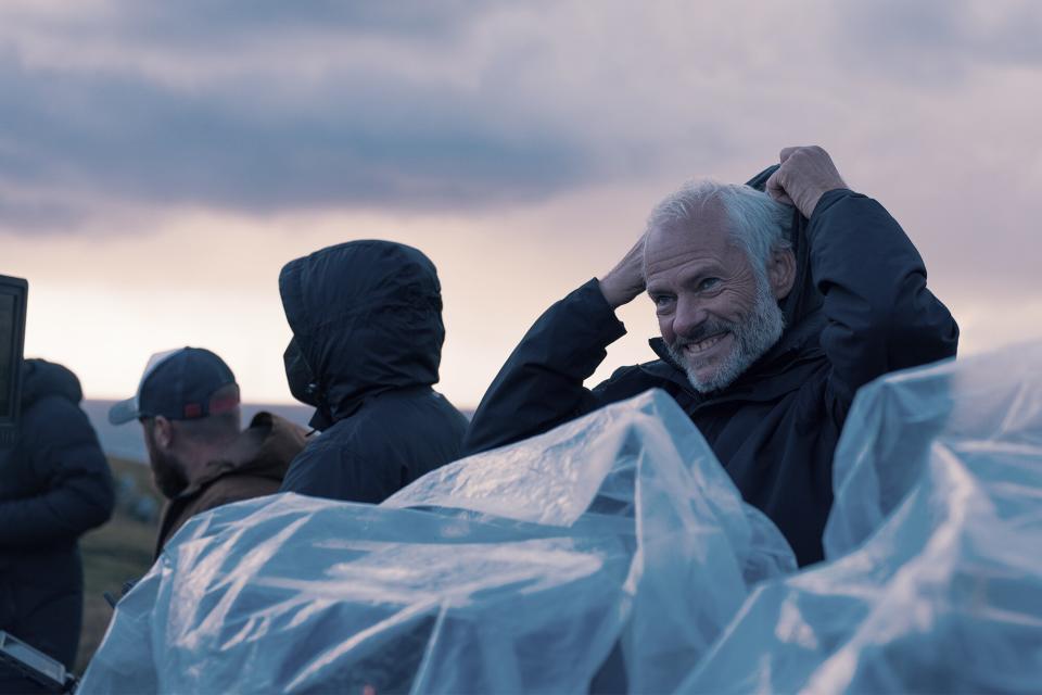 Martin McDonagh on set of the film THE BANSHEES OF INISHERIN. Photo by Jonathan Hession. Courtesy of Searchlight Pictures. © 2022 20th Century Studios All Rights Reserved.