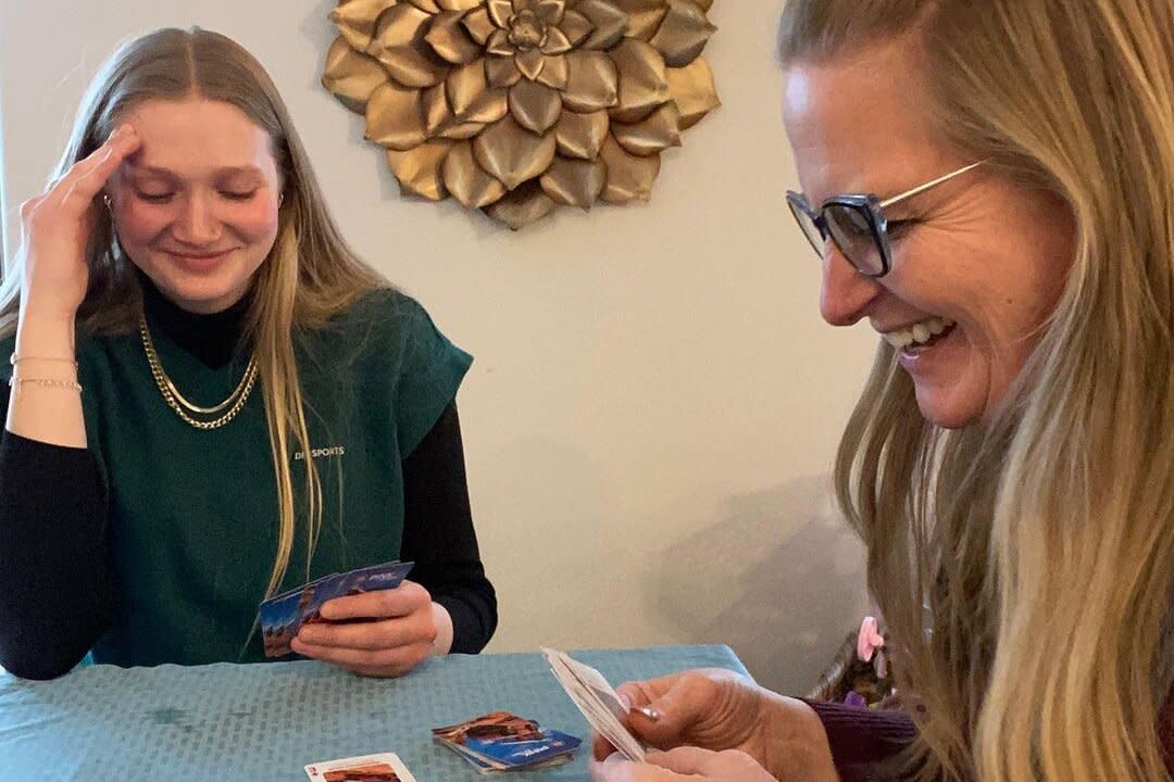 Christine Brown Gave Up a 'Bombed Busy' Day for a Card Game with Daughter Ysabel: 'Blessed'