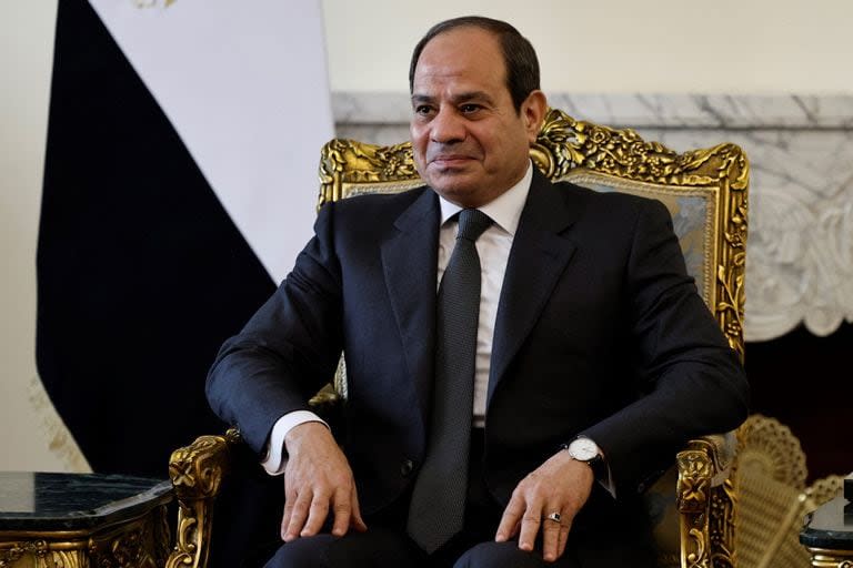 El presidente egipcio Abdel Fattah al-Sisi