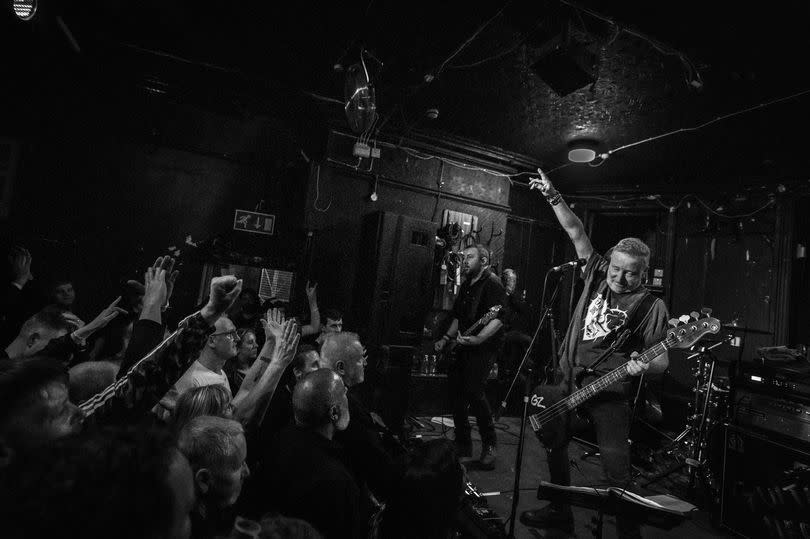 The audience roared their approval at the Star and Garter -Credit:Dominic Simpson/www.ivoodoo.co.uk