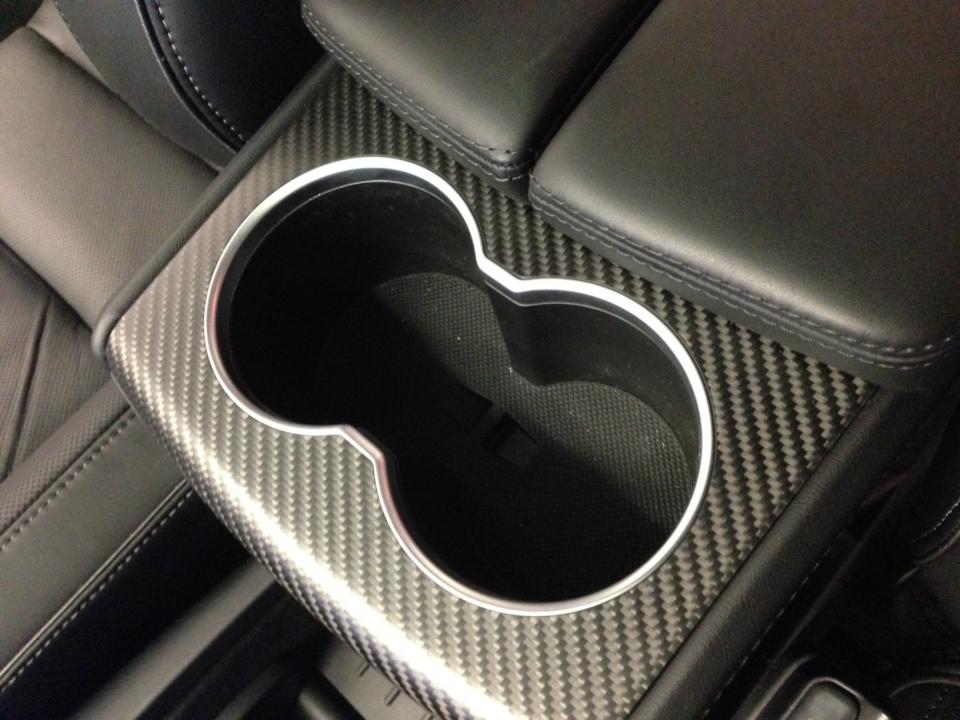 Model X cupholders