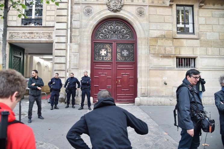 The luxury French hotel where the attack took place Copyright: Rex