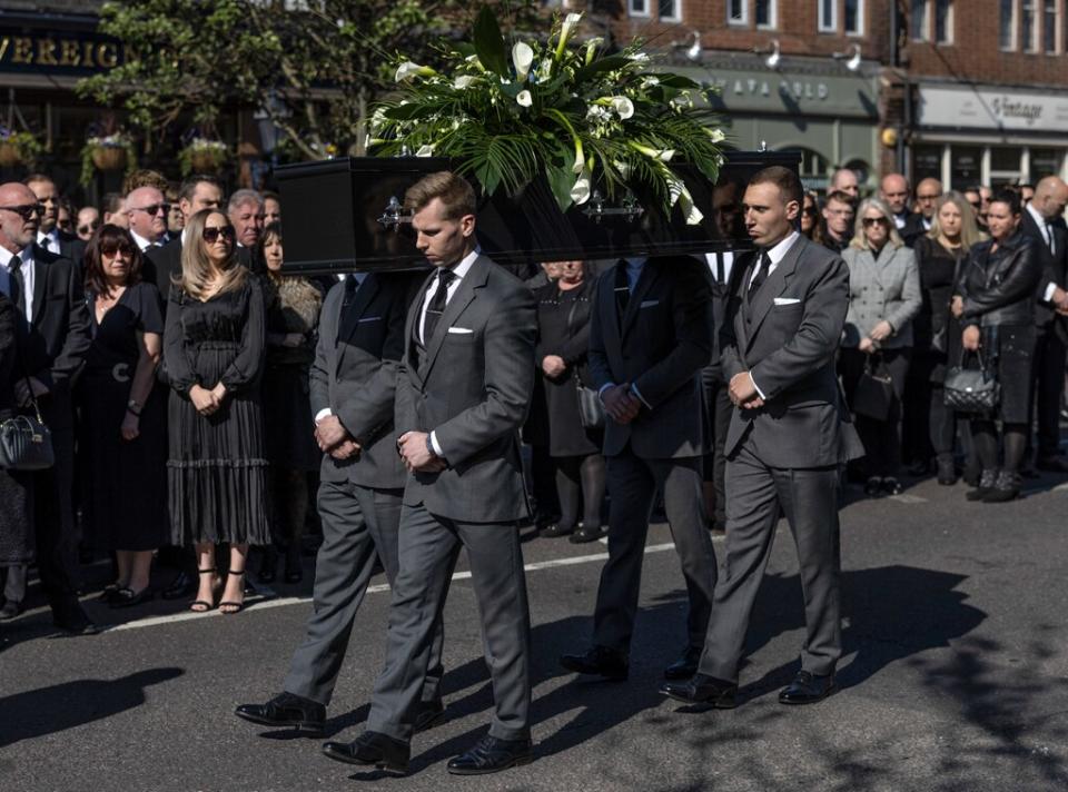 Tom Parker Funeral