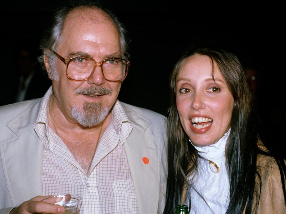 Robert Altman y Shelley Duvall (Walter Mcbride/Mediapunch/Shutterstock)