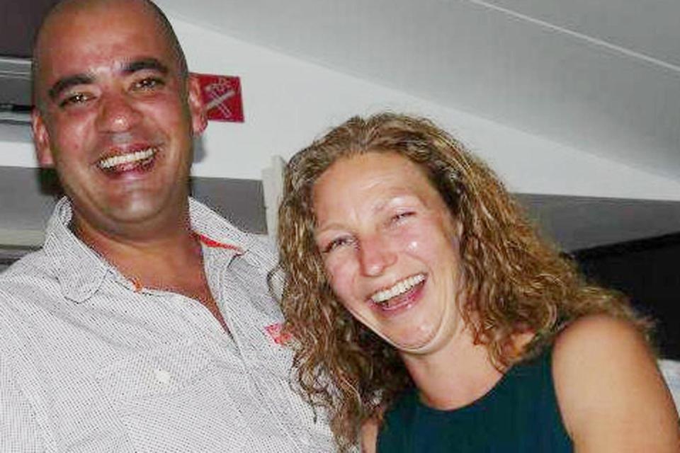 Frankie Gonsalves was snorkelling with her husband when she was attacked