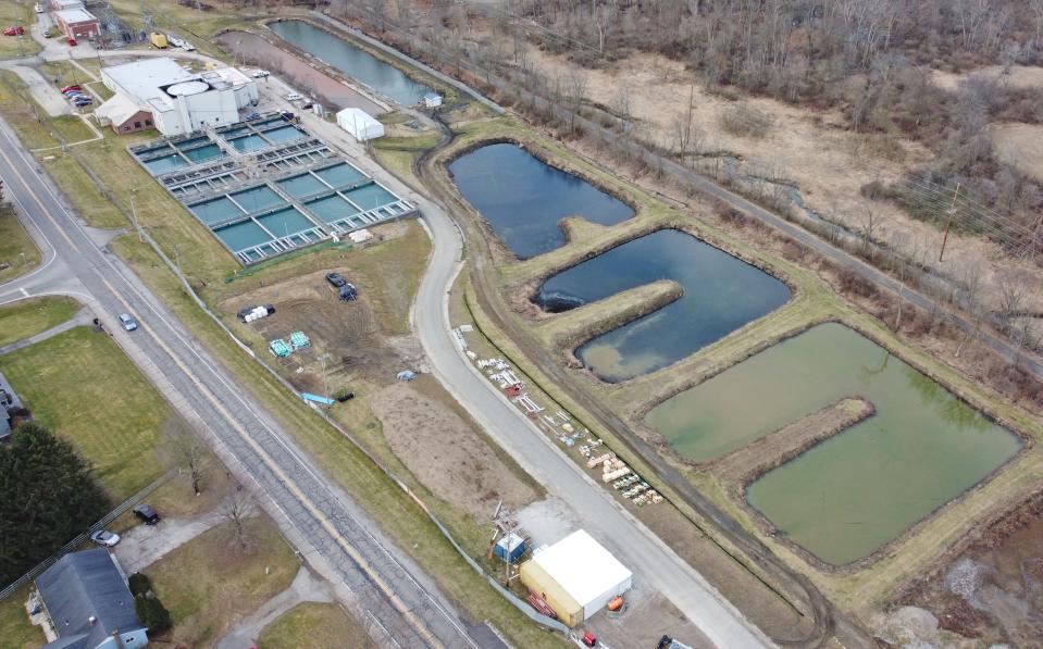 Mansfield Water Treatment Plant on Lexington Springmill Road.