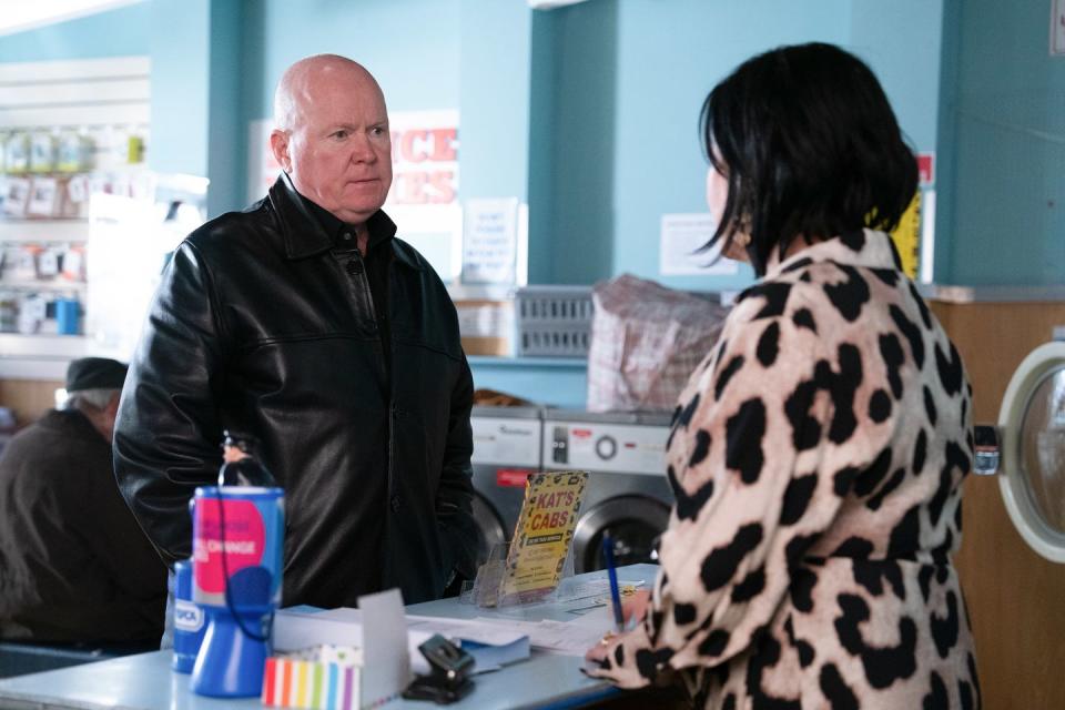 phil mitchell, kat mitchell, eastenders