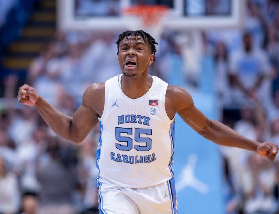 Harrison Ingram transferred from Stanford to North Carolina after last season.