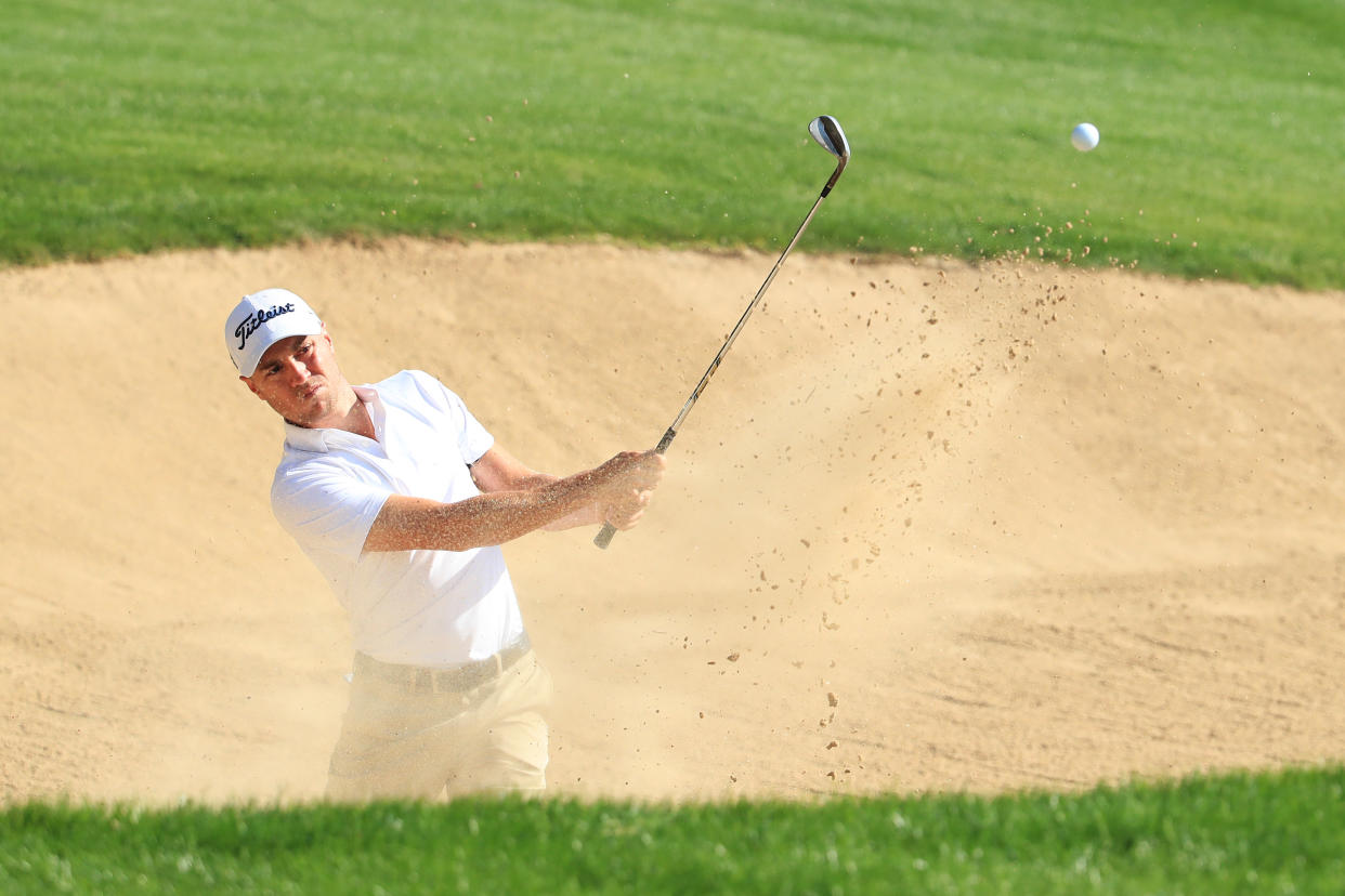 Justin Thomas at the 2021 Abu Dhabi HSBC Championship