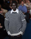 The Tommy Hilfiger collection is modeled during Fashion Week, Friday, Feb. 9, 2024, in New York. (AP Photo/Peter K. Afriyie)