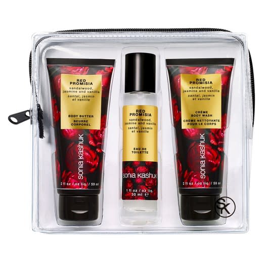 Sonia Kashuk Red Holiday Promisia Travel Set