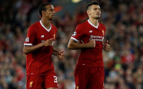  Joel Matip and Dejan Lovren - Credit: Reuters