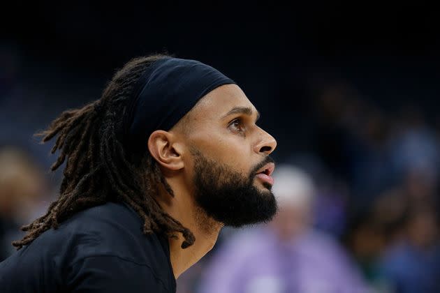 Patty Mills #8 of the San Antonio Spurs (Photo by Lachlan Cunningham/Getty Images)