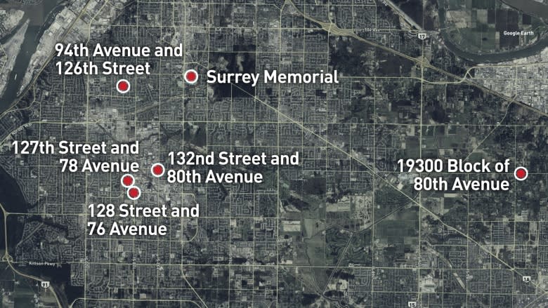 Surrey drive-by shooting riddles house with bullets
