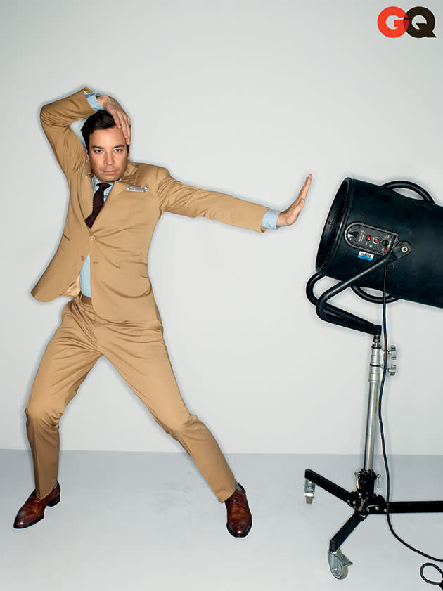 Jimmy Fallon in GQ's April 