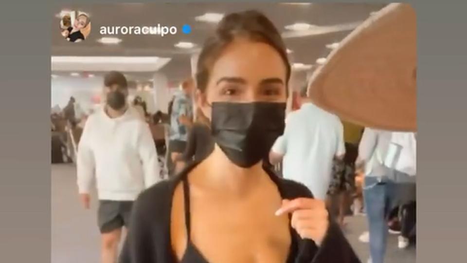 Olivia Culpo Asked to Cover Up Before Boarding American Flight