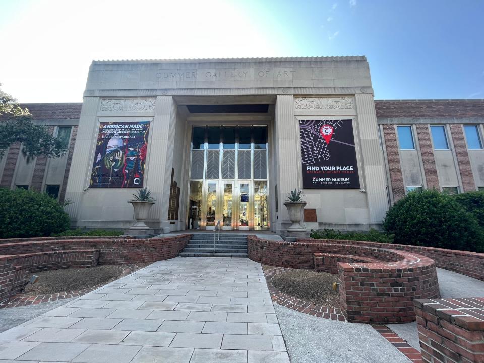 exterior shot of the cummer museum in jacksonville florida