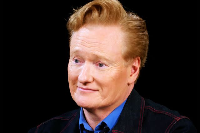 <p>First We Feast/Youtube</p> Conan O'Brien on 'Hot Ones'