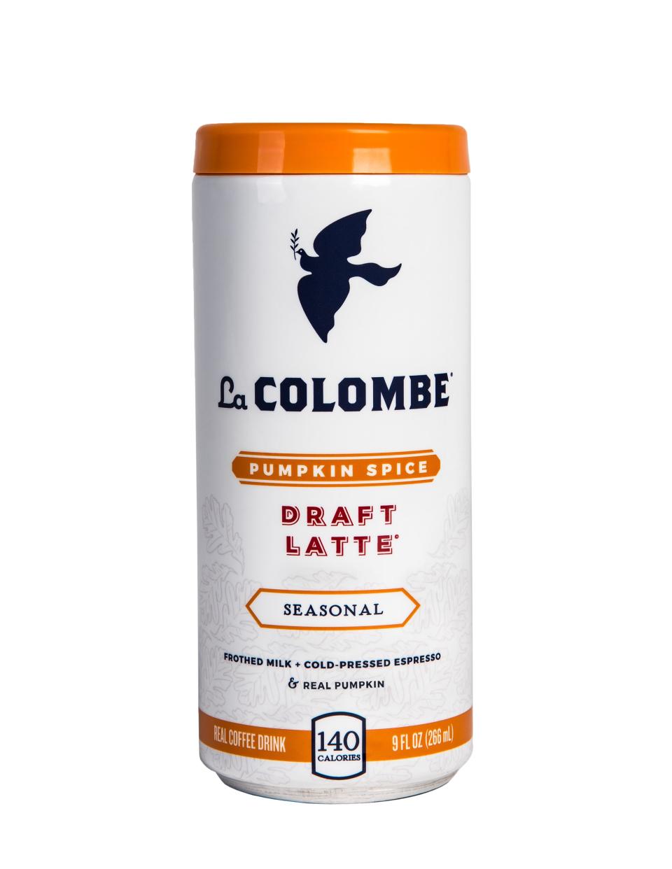 LA COLOMBE PUMPKIN SPICE DRAFT LATTE