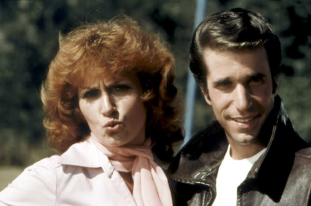 Fonzie and Pinkie Tuscadero, Happy Days 