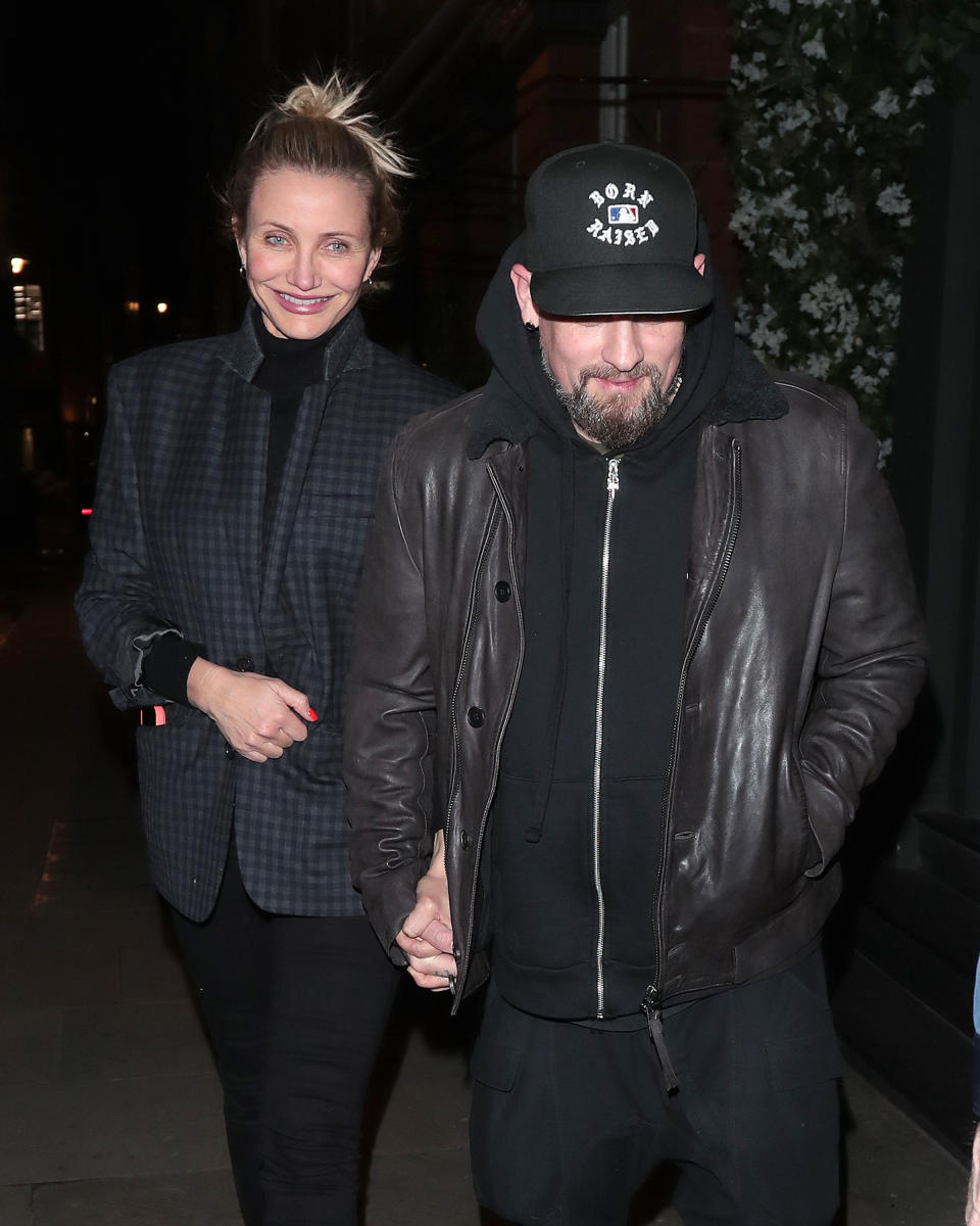 Cameron Diaz and Benji Madden