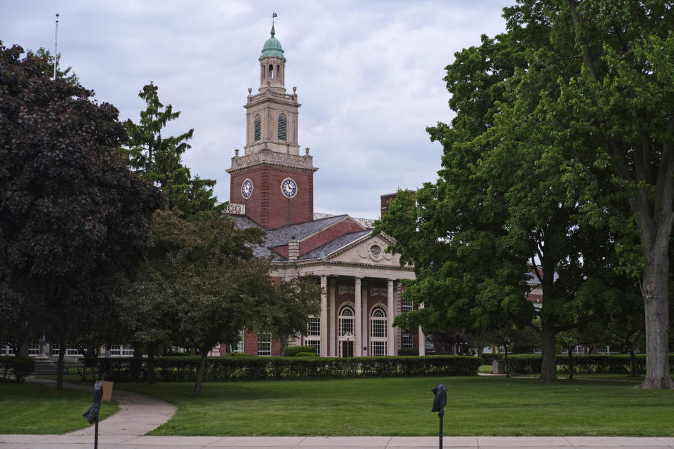 Grosse Pointe South High School in Grosse Pointe Farms, Mich. (Brittany Greeson / for NBC News)