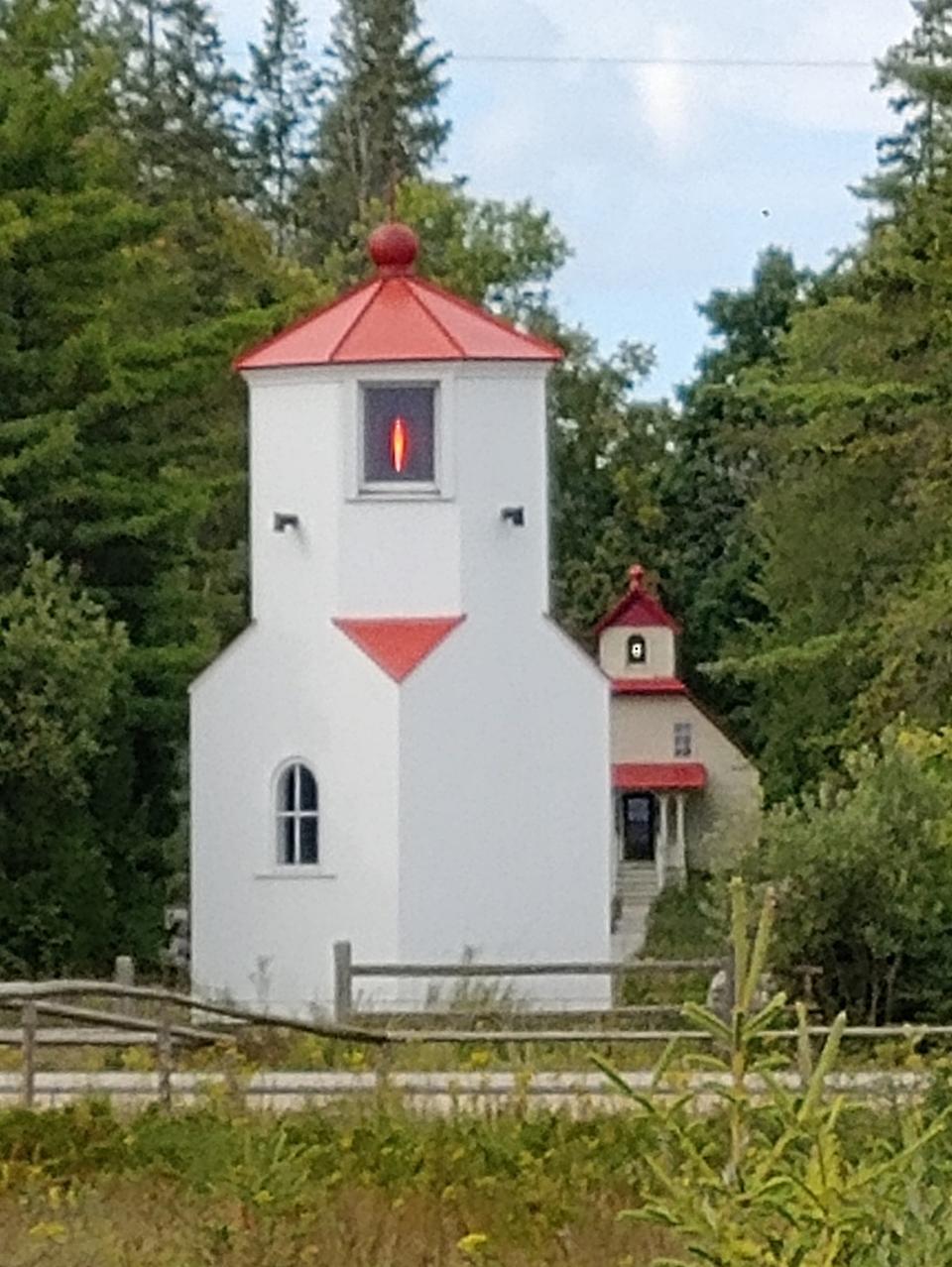 The Lower and Upper Range Lights, a 153-year-old navigational aid off the Lake Michigan shore in Baileys Harbor, are on the grounds of The Ridges Sanctuary. An ADA-accessible boardwalk now connects the two lights, and The Ridges is holding a dedication ceremony for the walkway at 3:30 p.m. Sept. 2.