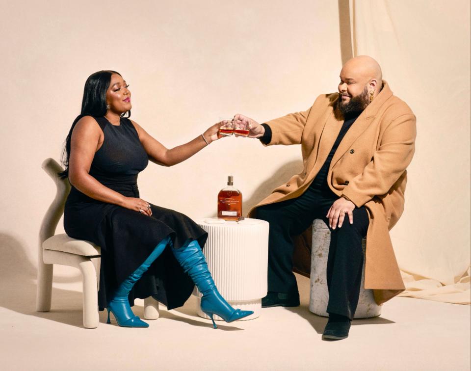 Woodford Reserve is exploring the intersection of fashion and bourbon with a new partnership with luxury designers Sergio Hudson and Anifa Mvuemba.